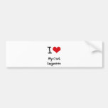 I heart My Civil Engineer Bumper Stickers