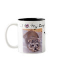 I Heart My Dog! mugs