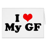I Heart My GF cards