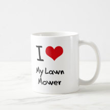 I heart My Lawn Mower Mug