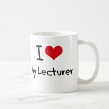I heart My Lecturer Mug