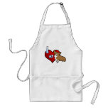 I Heart my Pembroke Welsh Corgi Apron