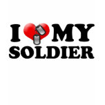 I heart my Soldier t-shirts