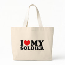 I "Heart" My Solier Tote Bag