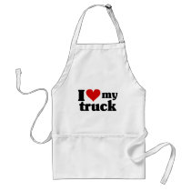 I Heart My Truck Apron