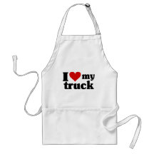 I Heart My Truck Apron