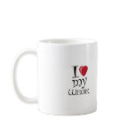 I Heart My Wegie. mugs