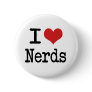I heart Nerds Pinback Buttons
