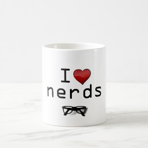 I Heart Nerds Coffee Mug