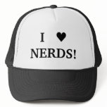 i heart nerds hat