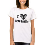 I heart Newcastle t-shirts