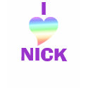 I Heart Nick t-shirts