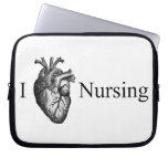 I Heart Nursing Laptop Computer Sleeves