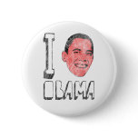 I Heart Obama Buttons