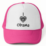 I "HEART" OBAMA! hats