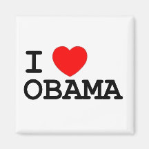 I Heart Obama Magnet