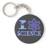 I Heart (or Atomic Symbol) Science Key Chains