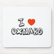 I Heart Oxnard Mousepad