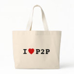 I heart P2P bags