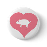 I Heart Pigs Pin