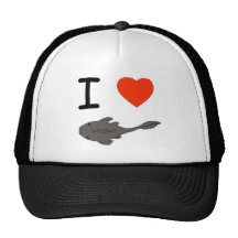 I Heart Plecostomuses Trucker Hat