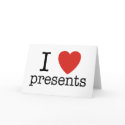 I Heart Presents cards