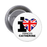 I Heart Princess Catherine Button