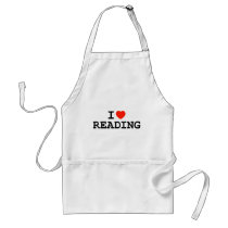 I Heart Reading Apron
