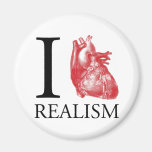 I Heart Realism Fridge Magnet