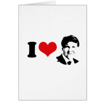 I HEART RICK PERRY 2012 GREETING CARDS