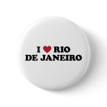 I Heart Rio de Janeiro Brazil Buttons