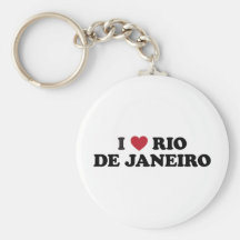 I Heart Rio de Janeiro Brazil Keychains