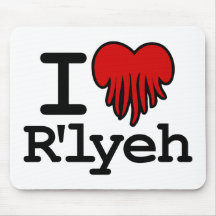 I Heart R'lyeh Mousepad