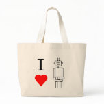 i heart robots bags