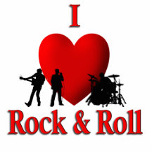 I Heart Rock & Roll Cut Out
