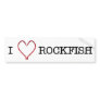 I [Heart] Rockfish Bumper Sticker