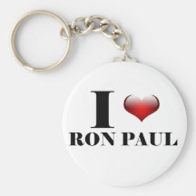 I heart Ron Paul Keychain