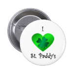 I heart Saint paddy's Pins