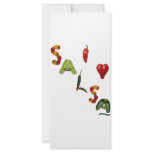 I Heart Salsa rack cards