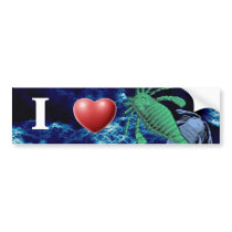 I Heart Sea Scorpions Bumper Sticker