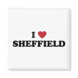 I Heart Sheffield Great Britain magnets