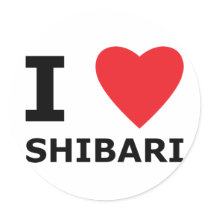 I Heart Shibari, Sticker Sheet in Romaji