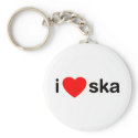 I Heart Ska keychains