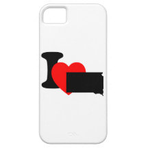 I Heart South Dakota iPhone 5 Cover