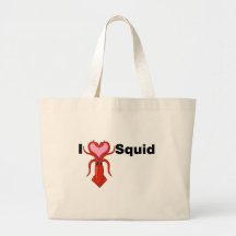 I Heart Squid Bag