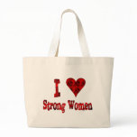 I Heart Strong Women bags