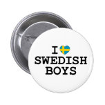 I Heart Swedish Boys Pins