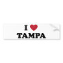 I Heart Tampa Florida Bumper Sticker