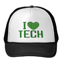 I Heart Tech Trucker Hat