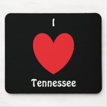 I Heart Tennessee Mousepad